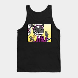 Melody the Guitarist Skunk Tank Top